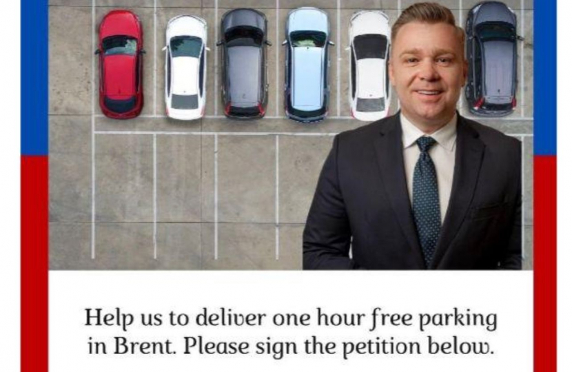 One Hour Free Parking in Brent